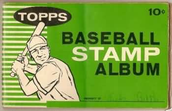1961 Topps Stamp Album